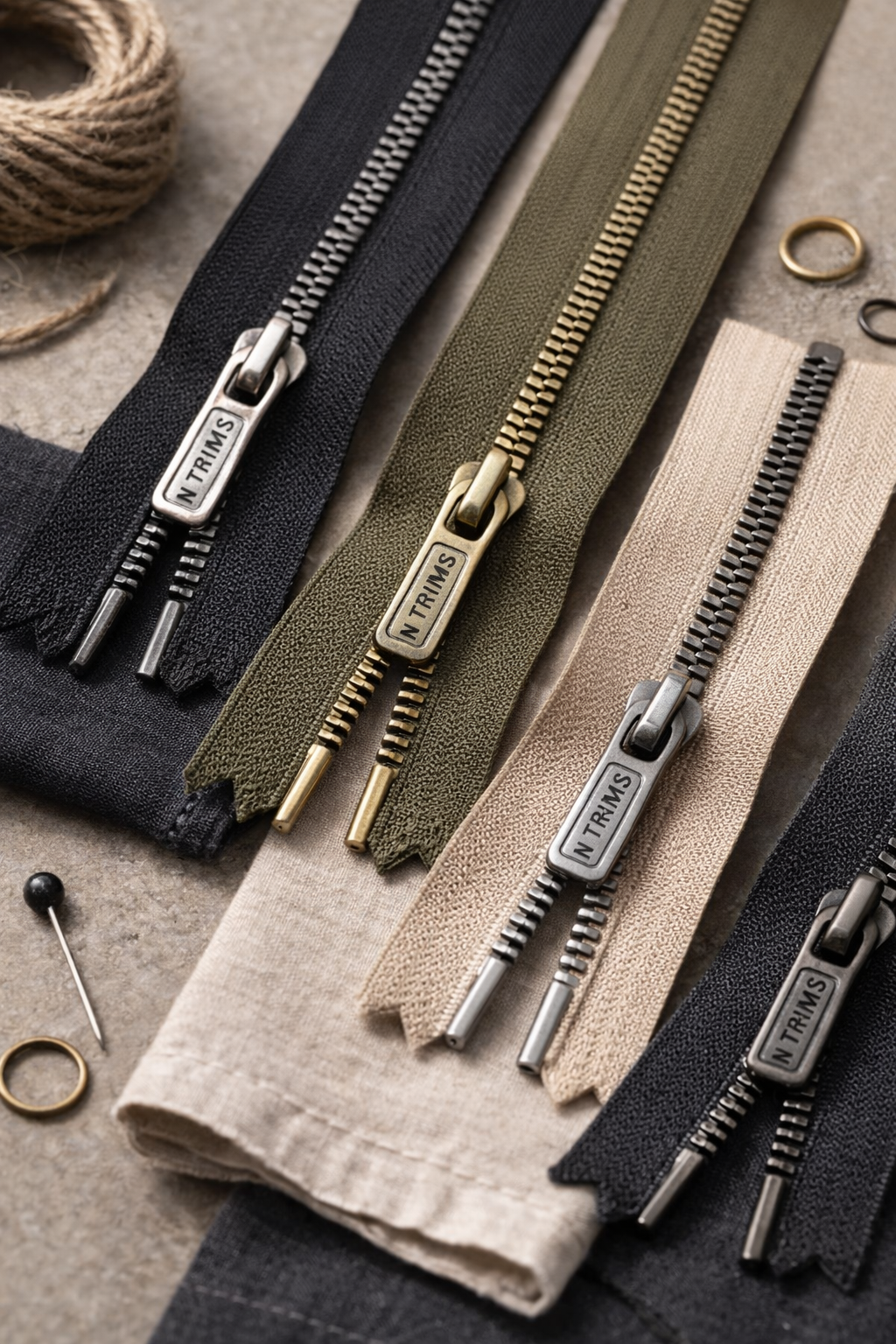 Zippers